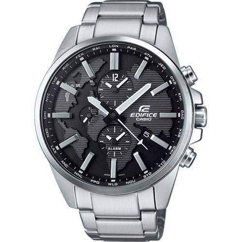 Image of Casio Edifice mat rustfri stål quartz multifunktion (5495) Herre ur, model ETD-300D-1AVUEF